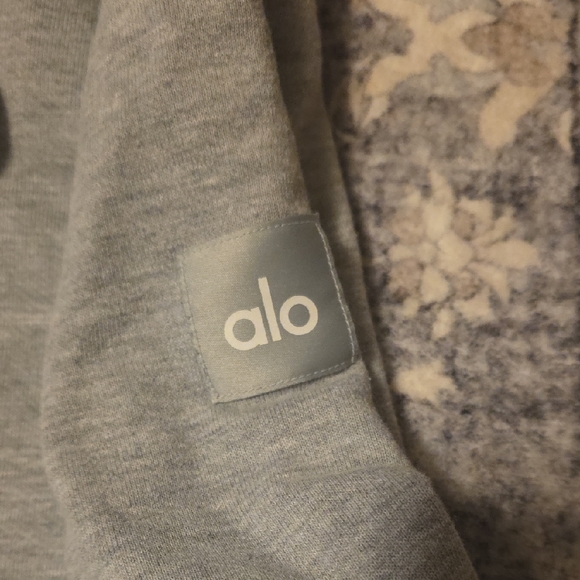 ALO Yoga Heather Gray Hoodie - Picture 2 of 6